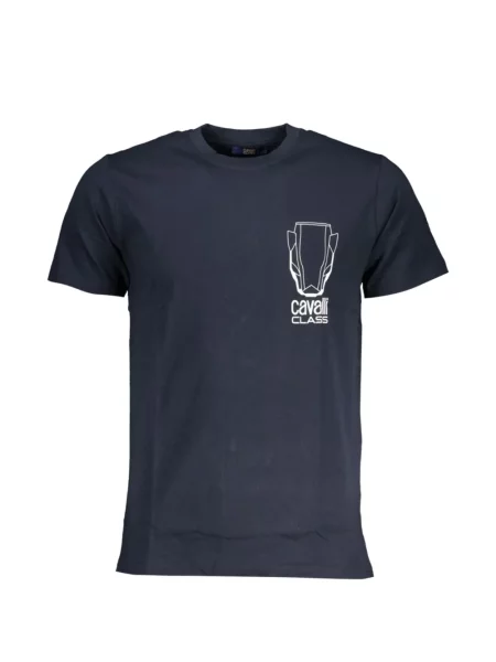 Tricou Cavalli Class cu imagine albastru