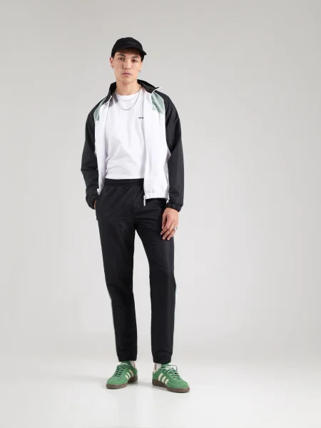 Sergio Tacchini Tréningový komplet Metropolis mätová / čierna biela