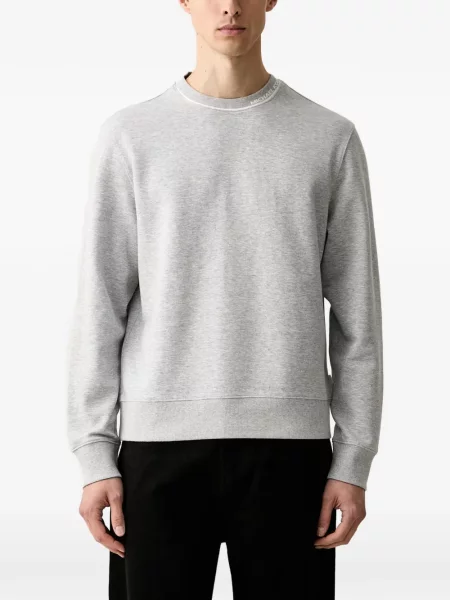 Pulover Michael Kors cu imagine cu decolteu rotund gri