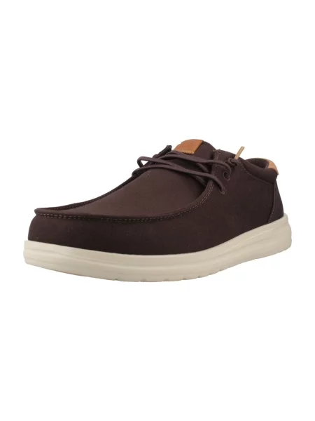 Pantofi Heydude din canvas maro