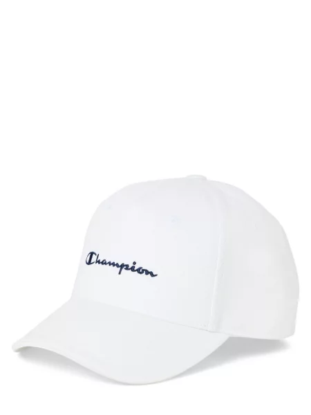 Champion Czapka Mężczyźni jednolity ONE SIZE biały