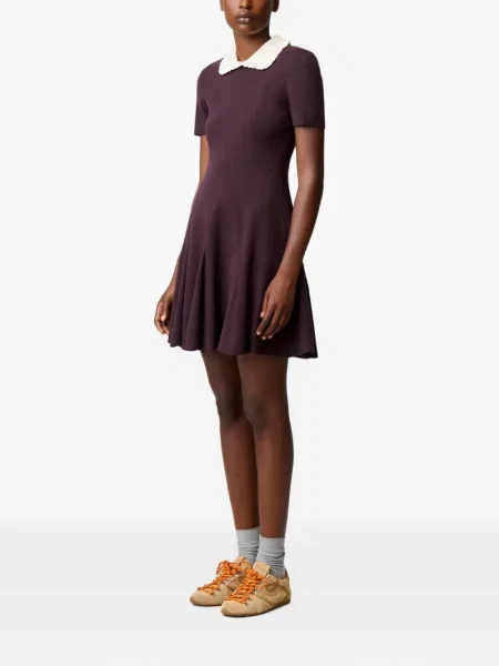 Gulerat rochie Claudie Pierlot violet