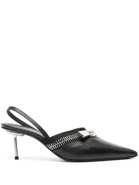 Pantofi cu toc Coperni din piele slingback negru