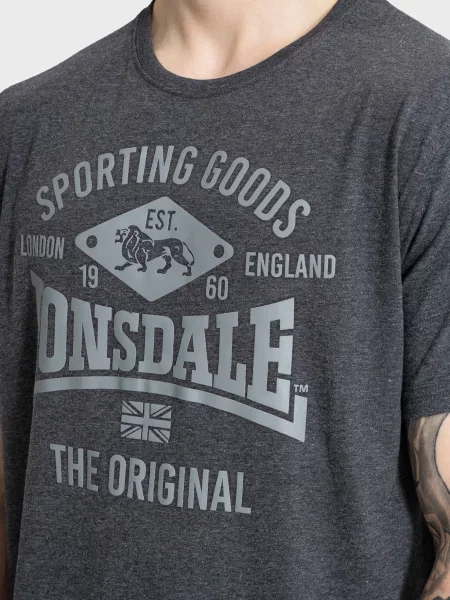 Футболка Lonsdale сіра
