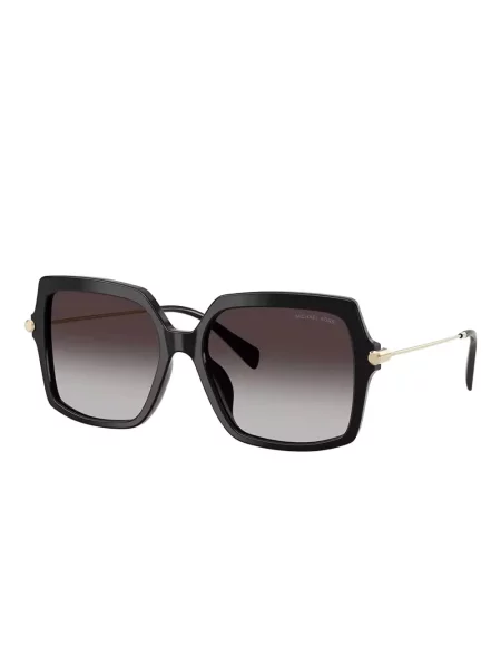 Ochelari de soare Michael Kors cu imprimeu geometric negru