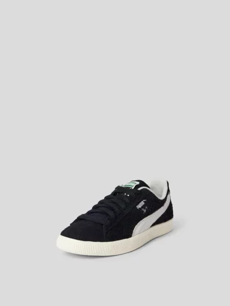Sneakersy z naturalnej skóry Puma czarne