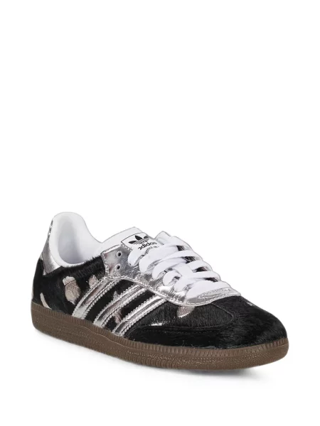 Sneakerși Adidas Samba cu imagine cu model leopard gri