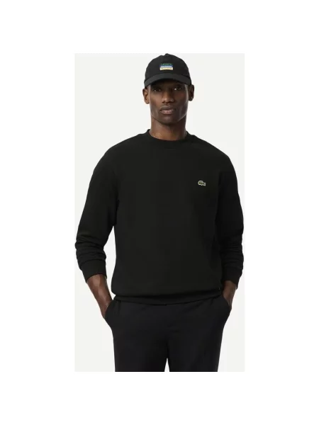 Bluza Lacoste Classic Fit Fleece XS czarny