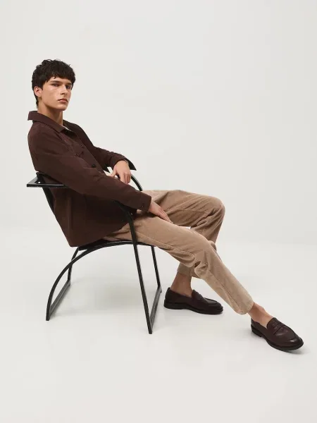 Кожаные мокасины Medicine коричневые