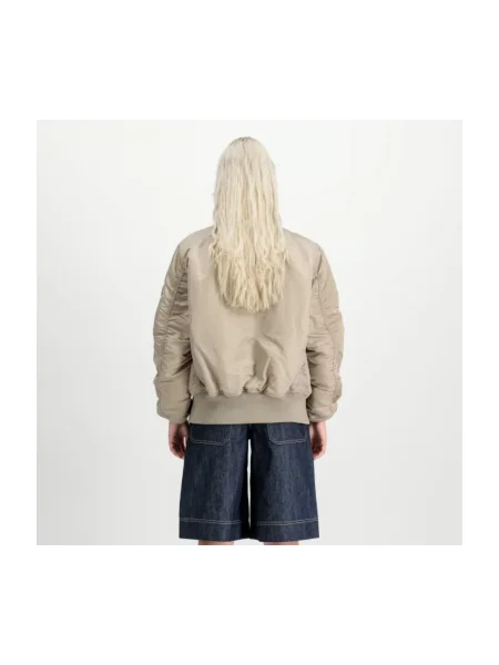 Bunda Alpha Industries Heritage Bomber béžová