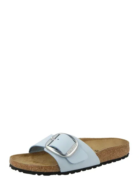 Šľapky Birkenstock Madrid Big Buckle modrá