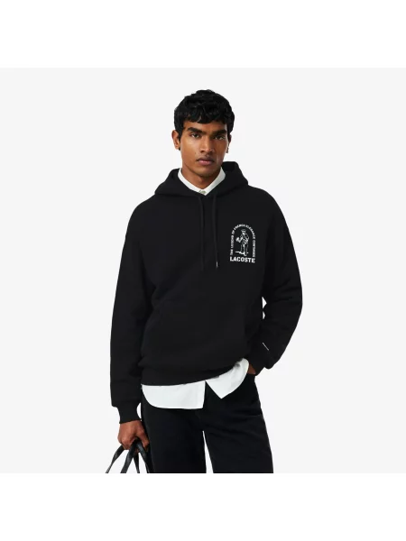 Толстовка Lacoste черная