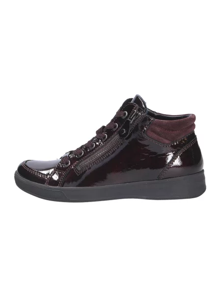 Sneakersy Ara skórzane czerwone