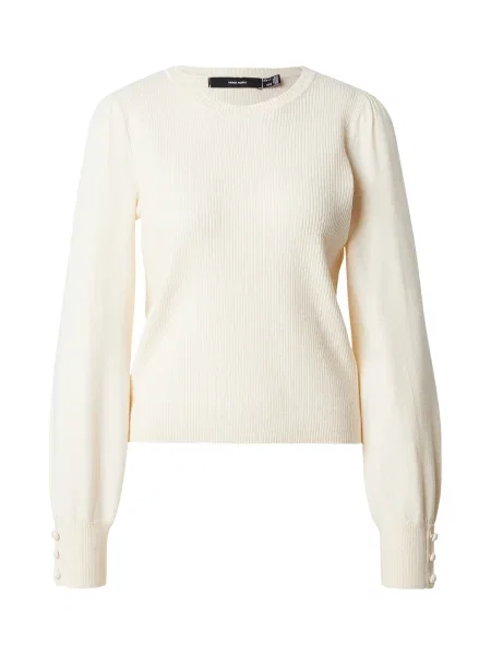 VERO MODA Πουλόβερ VMNEW HOLLY κρεμ