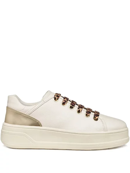 Sneakerși Geox alb