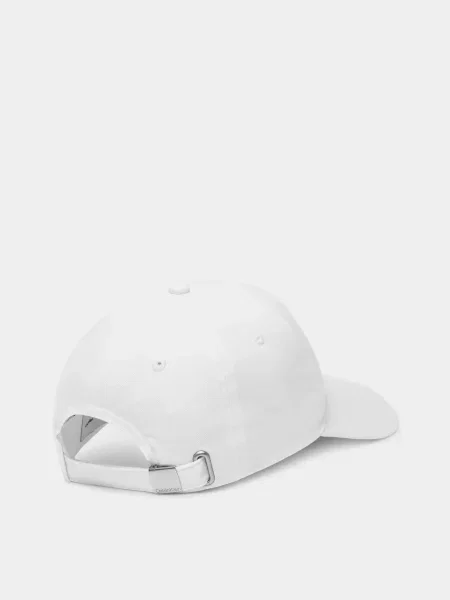 Calvin Klein MONOGRAM EMBROIDERY BASEBALL C Кепка білий