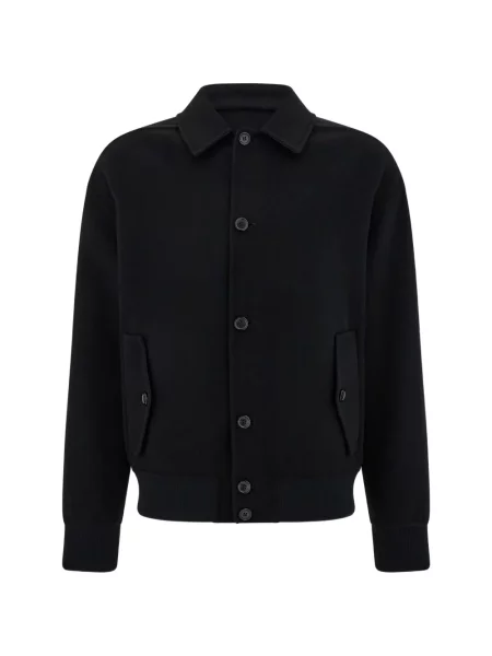 Geacă Ferragamo de lână negru