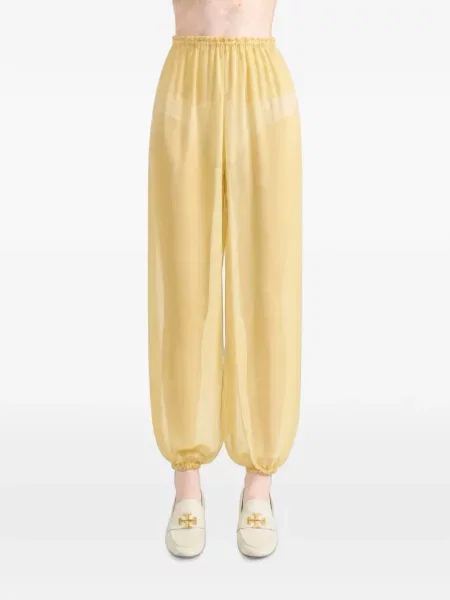 Pantaloni Paloma Wool de lână galben