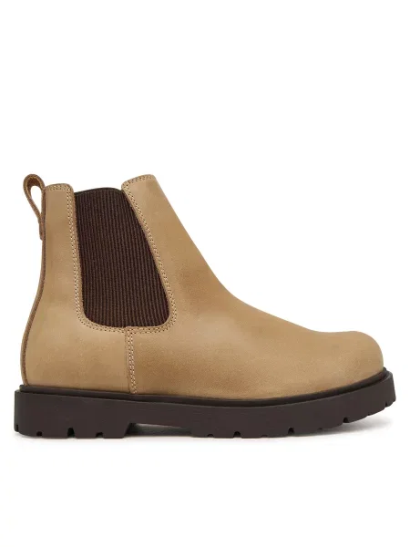 Gležnjarji Chelsea Birkenstock Highwood Slip On bež