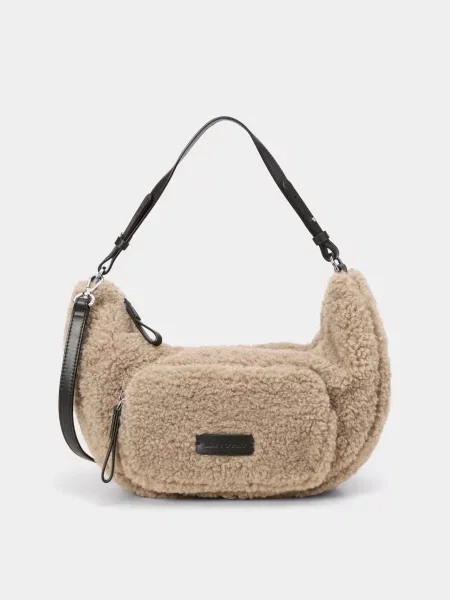 Сумка через плечо Marc O'polo бежевая