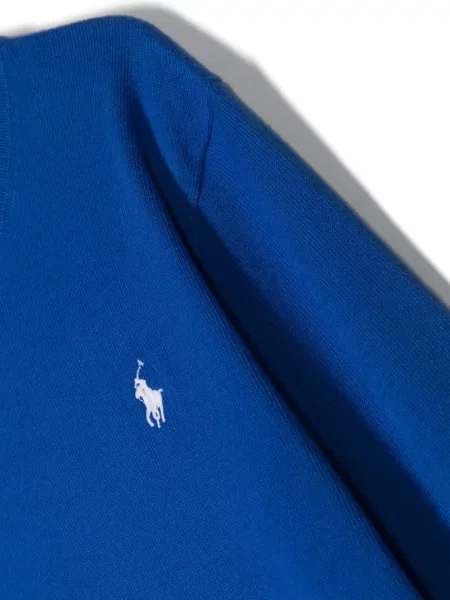 Koszulka polo dziecięca Polo Ralph Lauren niebieska