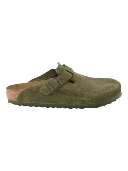 Trampki Birkenstock Boston Velvet Leather Thyme EUR 43 zielone