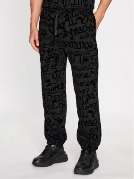 Versace Jeans Couture Pantaloni trening negru