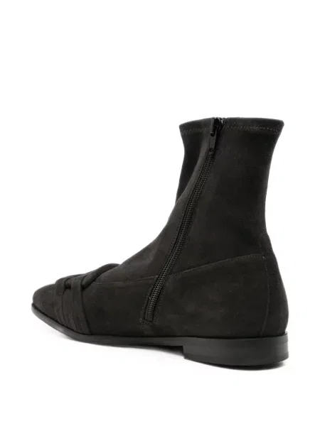 Cizme scurte Truman´s din piele de căprioară negru
