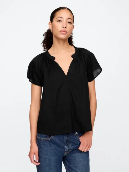 Top Gap cu volane negru