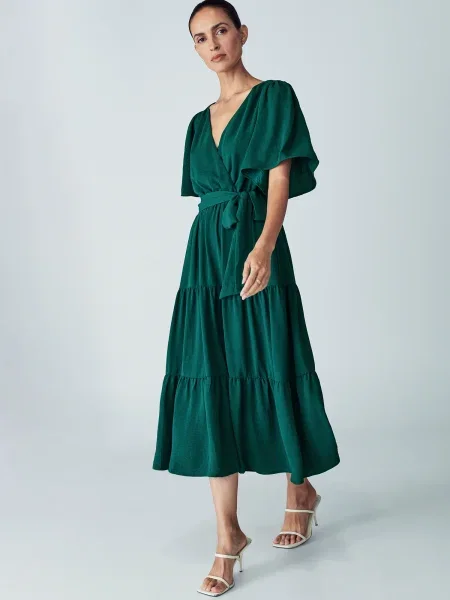Willa Večernja haljina Karis smaragdno zelena