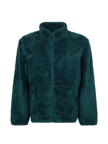 Geacă Hiking Patrol din fleece de drumeție verde