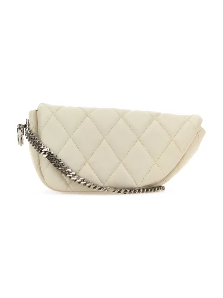 Torebka Burberry skórzana biała