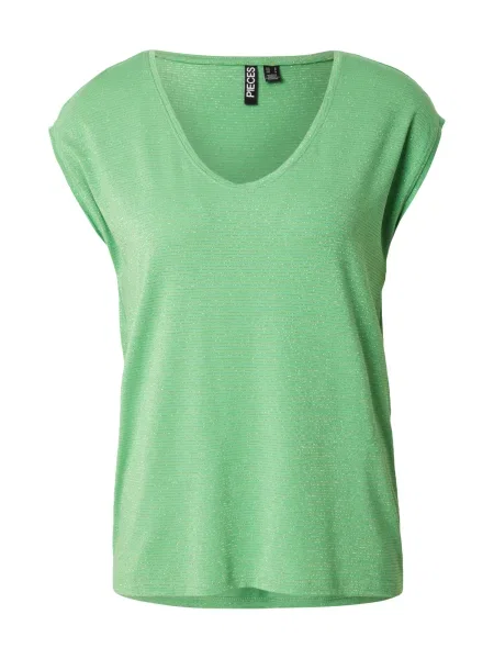 PIECES Tricou PCBillo auriu / deschis verde