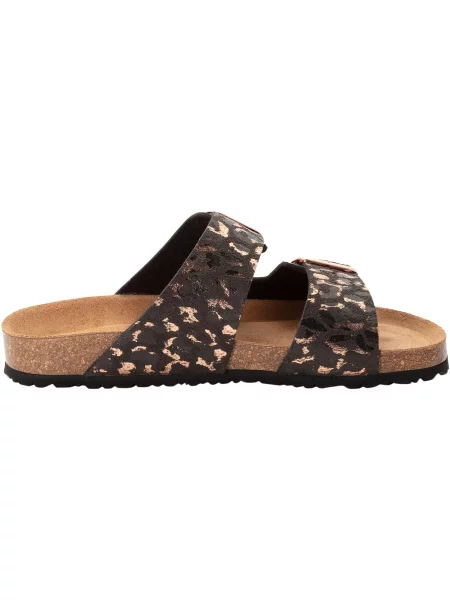 Tamaris Saboți bronz / gri deschis negru