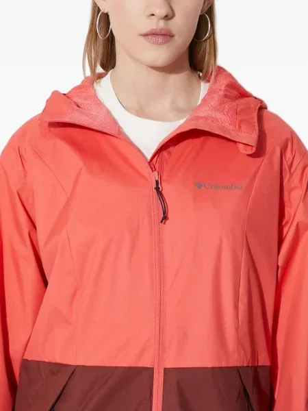 Geacă Columbia cu glugă roșu