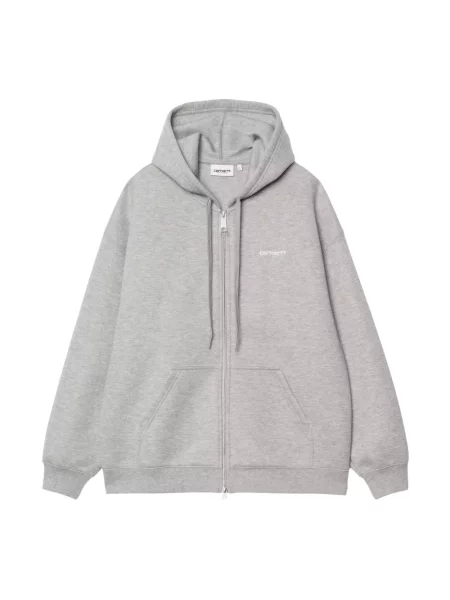 Kurtka Carhartt Wip z kapturem szara