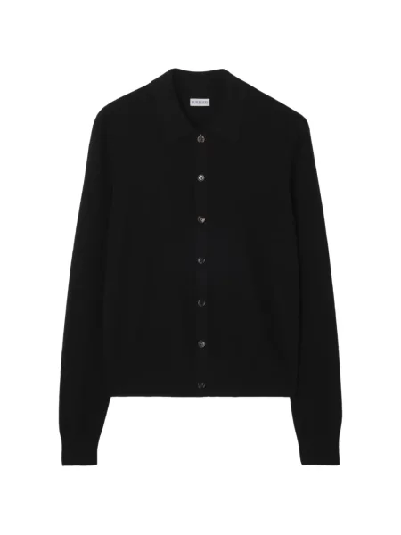 Cardigan Burberry de lână negru
