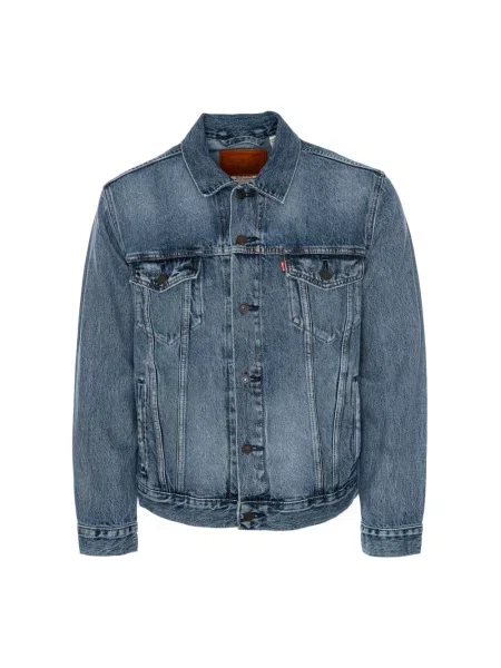 Levi's kurtka jeansowa przejściowa niebieska