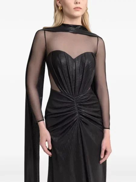 Rochie maxi Gemy Maalouf de costum negru
