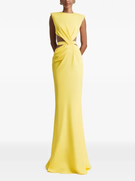 Rochie maxi Gemy Maalouf galben