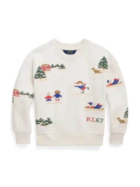 Polo Ralph Lauren Dětská mikina béžová