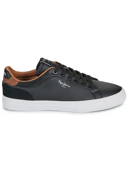 Sportcipő Pepe Jeans Kenton Court Bllack fekete