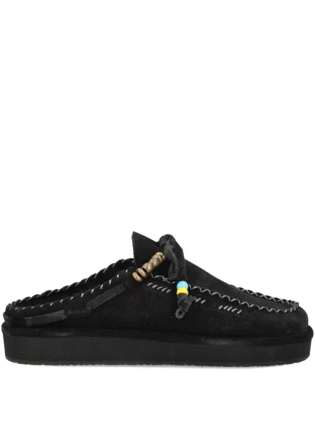 Мюли Caleb Paris бродирани черно