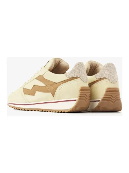 Sneakersy Via Vai skórzane beżowe