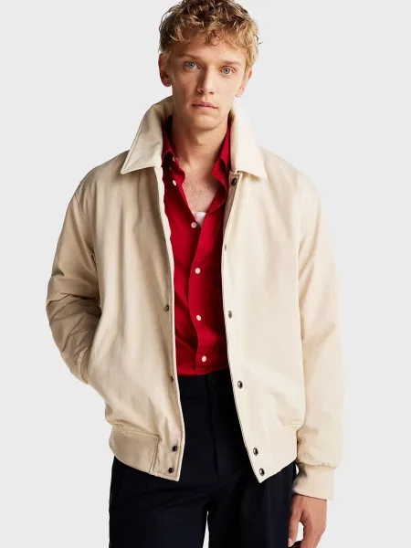 Утеплена куртка Tommy Hilfiger бежева