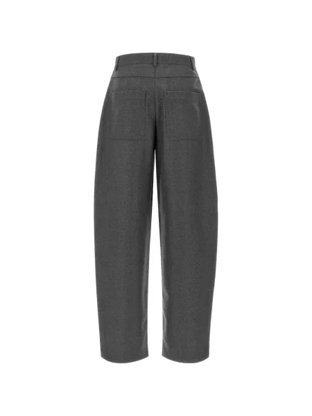 Pantaloni Armarium de lână gri