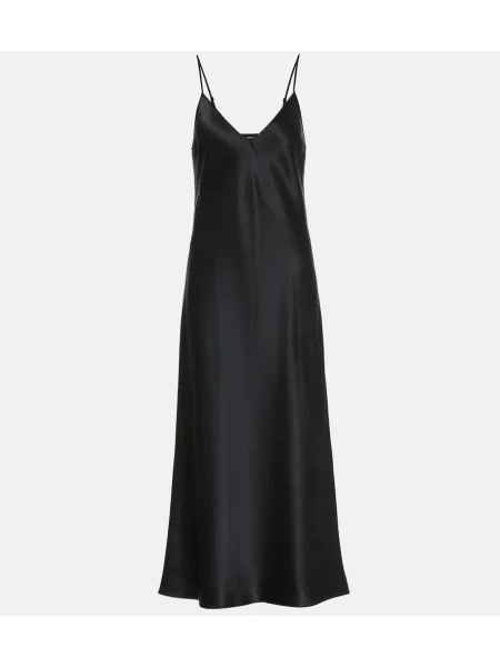 Rochie Joseph din satin de costum negru
