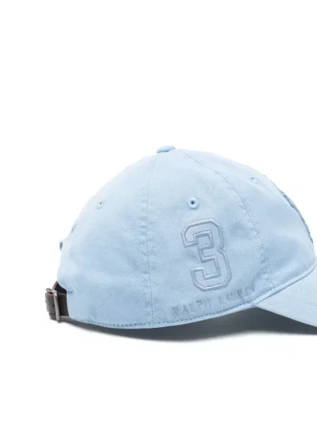Șapcă Polo Ralph Lauren din țesătură twill cu broderie gri