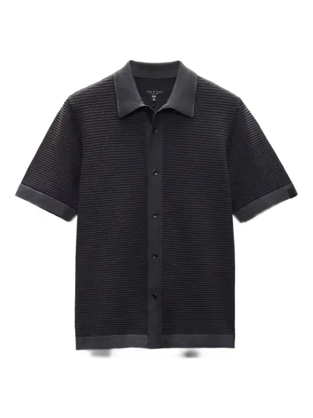 Cămașă Rag & Bone scurtă negru