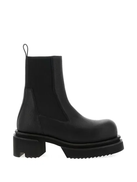 Botine chelsea Rick Owens din piele negru